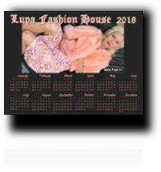 Milady - Lupa Fashion House 2018 calendar freebie